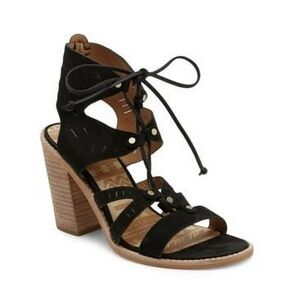 Dolce Vita Luci Women's Ghillie Lace Up Stacked Heel Sandals